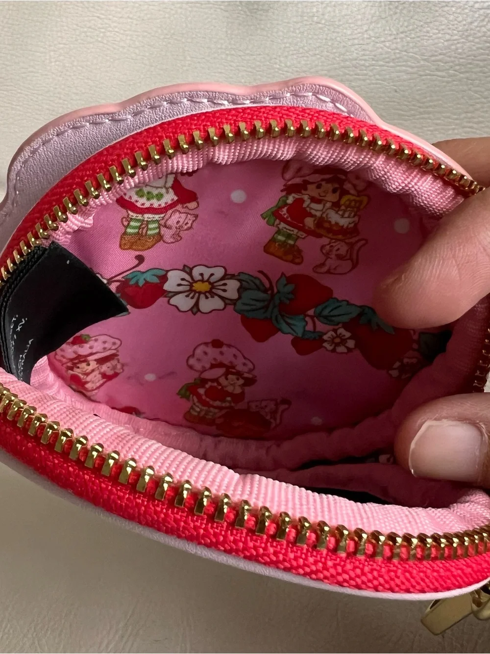 Loungefly Strawberry Shortcake Coin Purse Bag Charm